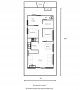 Immaculate 2 Bedroom Houseboat:Floor Plan