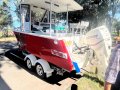 5.9m Fiberglass Fishing Vessel on Tandem Trailer