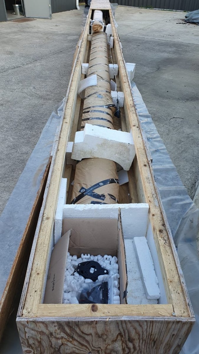 Marstrom mast and boom