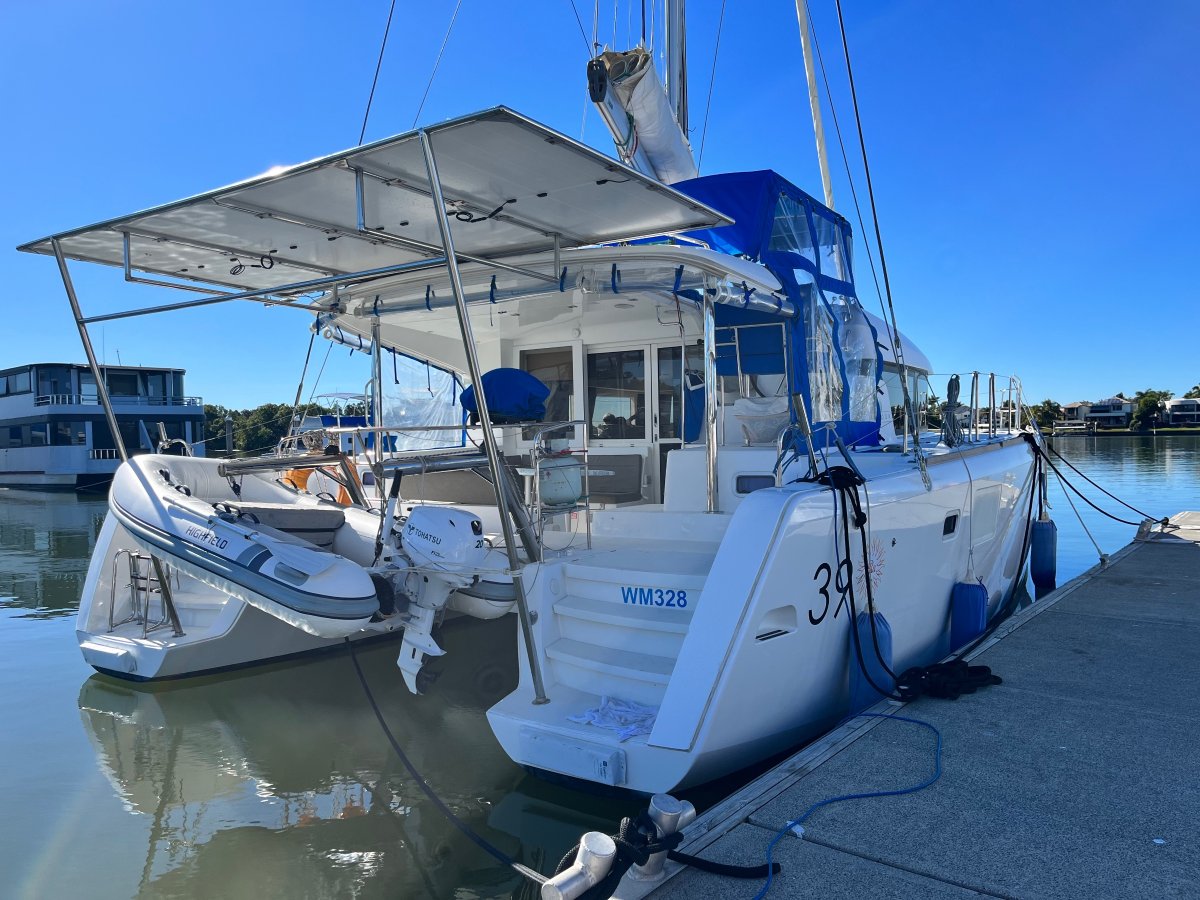 Lagoon 39 2015 Owners vers, never chartered, view April 12/13