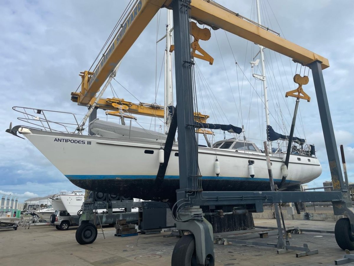 Bruce Roberts Pilothouse Ketch 54 professionally built in New Zealand.:Roberts Yacht for sale in Langkawi Malaysia