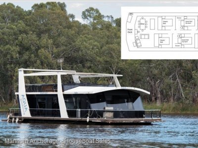 Aqua Dreaming 4 Bed Two Bath Commercial Houseboat