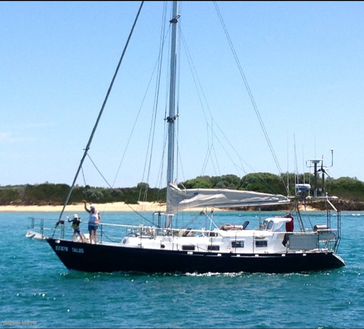 Boden Christine Modified 12m steel yacht