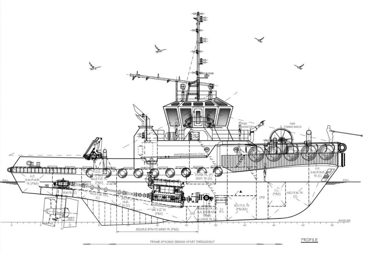 30.8m Tug Boat