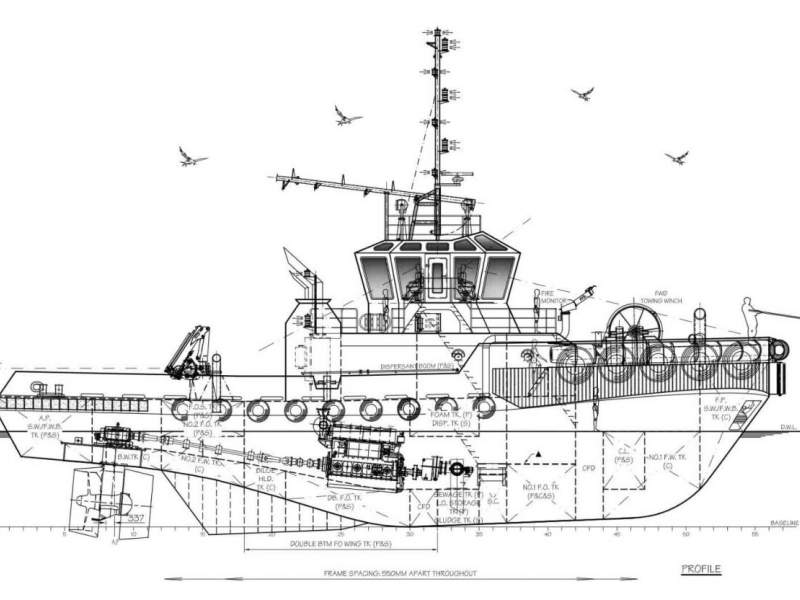 30.8m Tug Boat