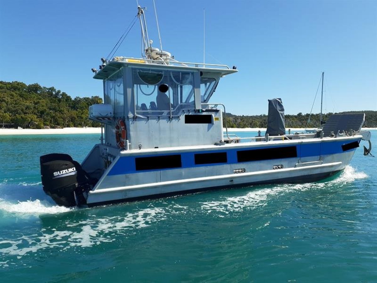 Yamba Welding & Engineering Barge Power Boats Boats Online for Sale