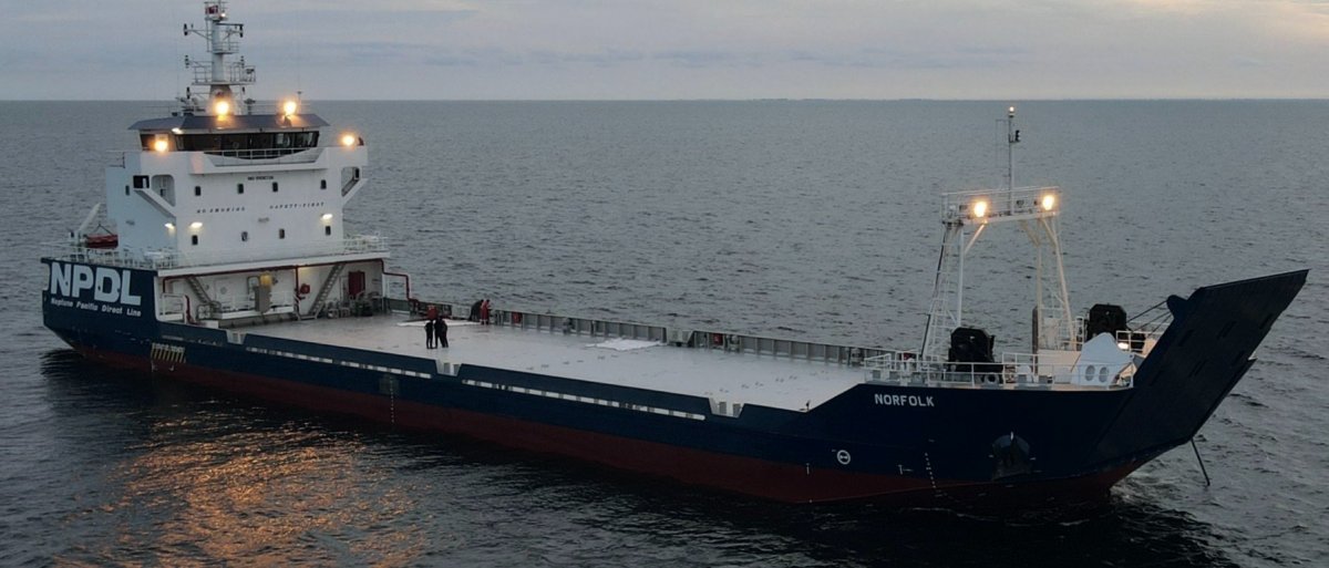 80m LCT Container Vessel