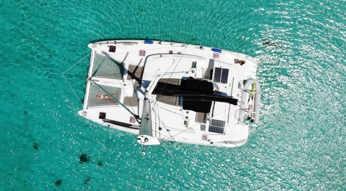 Lagoon 450F catamaran and turnkey charter business in USVI