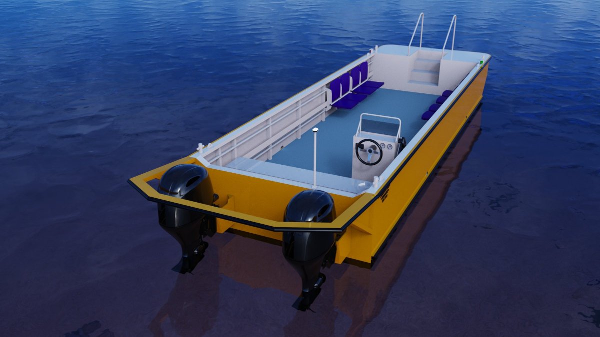 Sabrecraft Marine WB8000 - 8.00 Meter Work Boat Punt