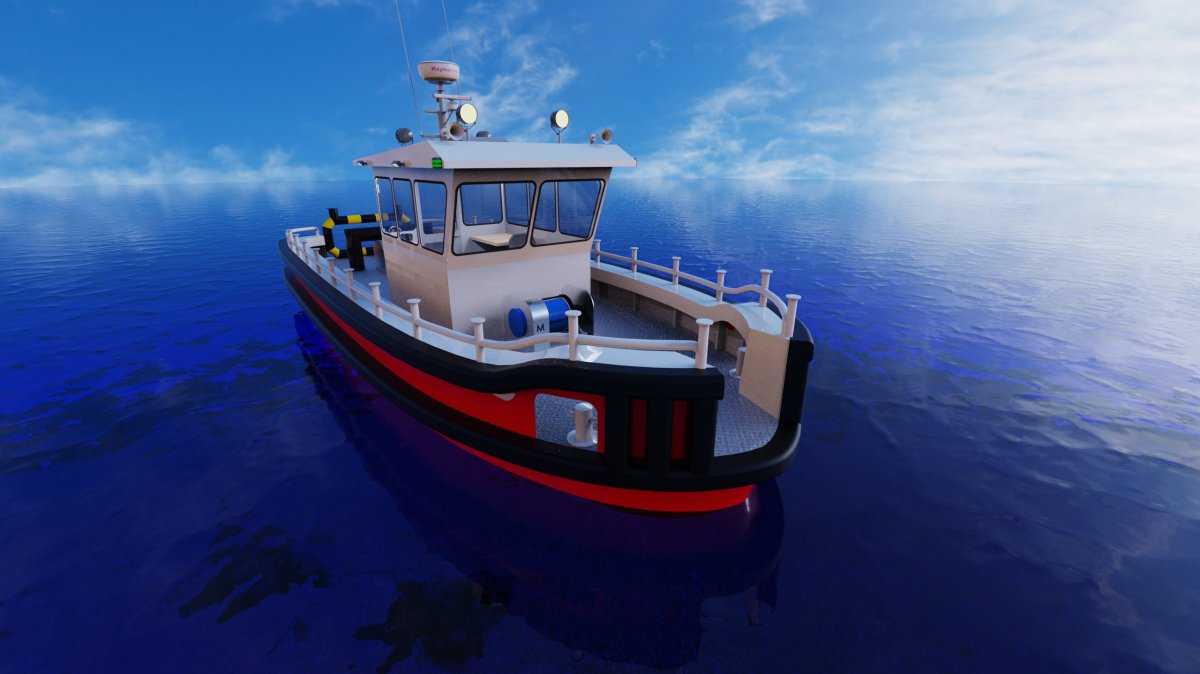Sabrecraft Marine MP12000 - 12.00 Meter Mini / Micro Tug