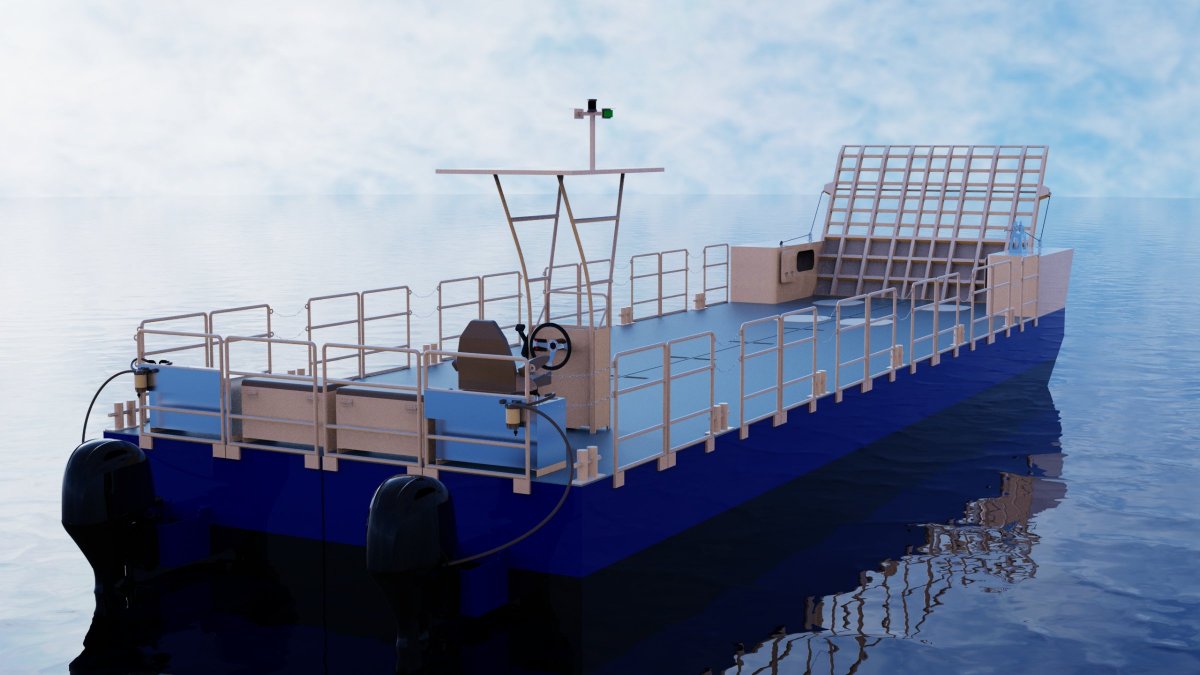 Sabrecraft Marine SPMB15.00x4.40 Metre Self Propelled Modular Barge