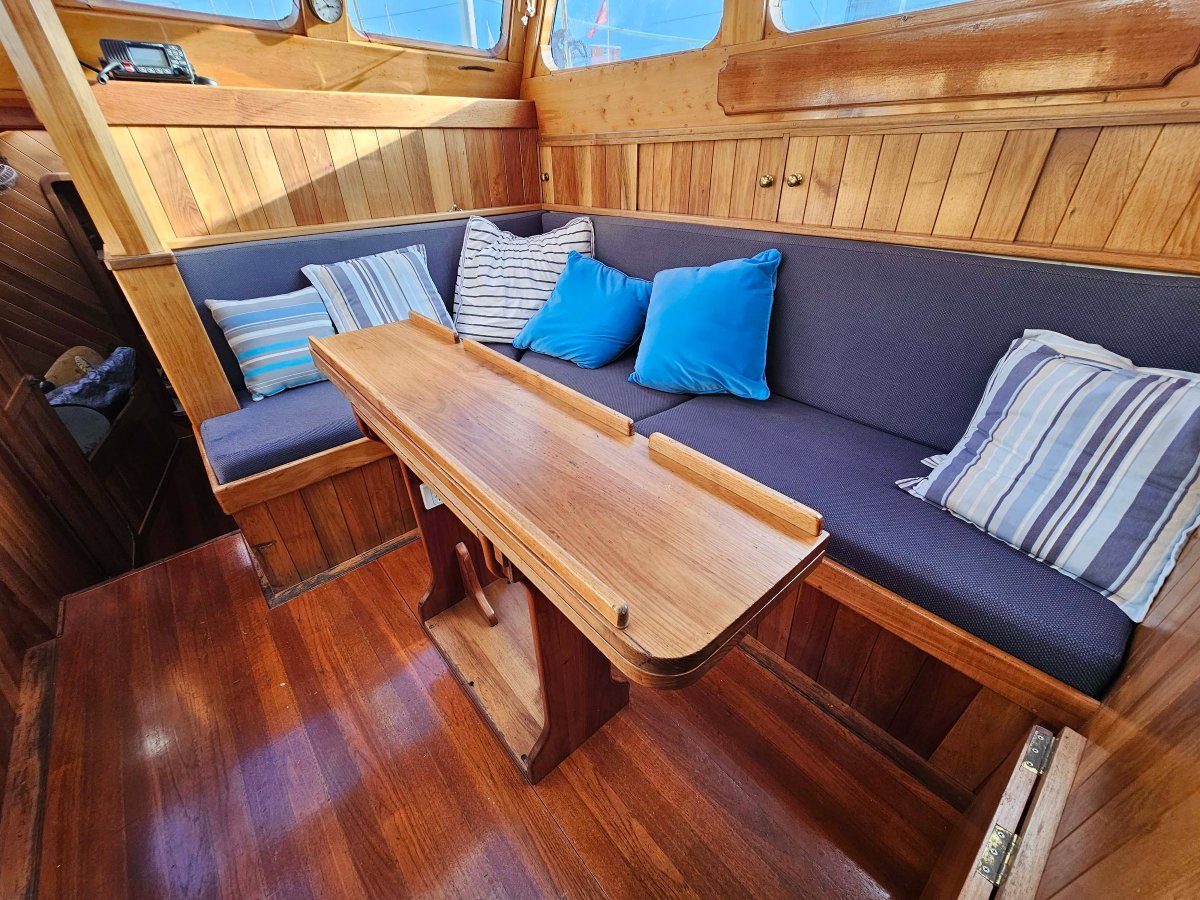 John Pugh 42 Pilot-house Cutter Golden Haze