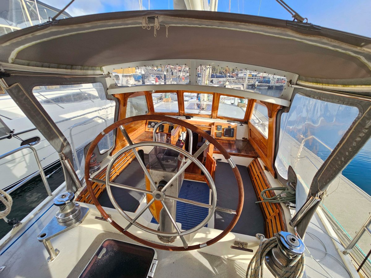 John Pugh 42 Pilot-house Cutter Golden Haze