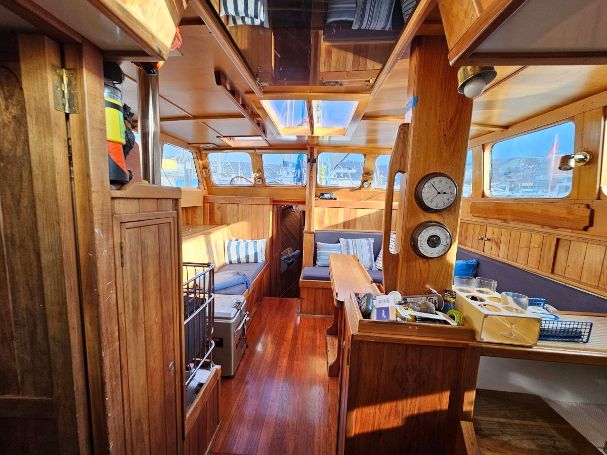 John Pugh 42 Pilot-house Cutter Golden Haze
