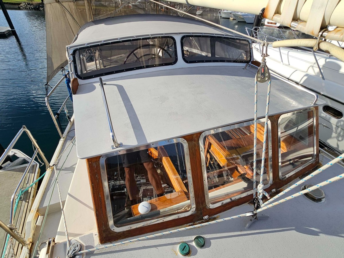 John Pugh 42 Pilot-house Cutter Golden Haze
