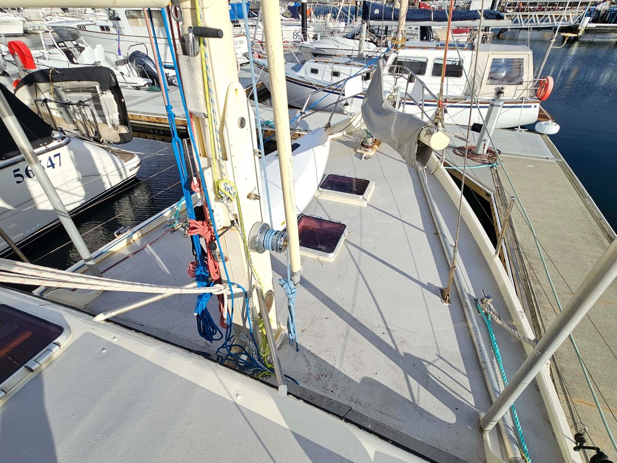 John Pugh 42 Pilot-house Cutter Golden Haze
