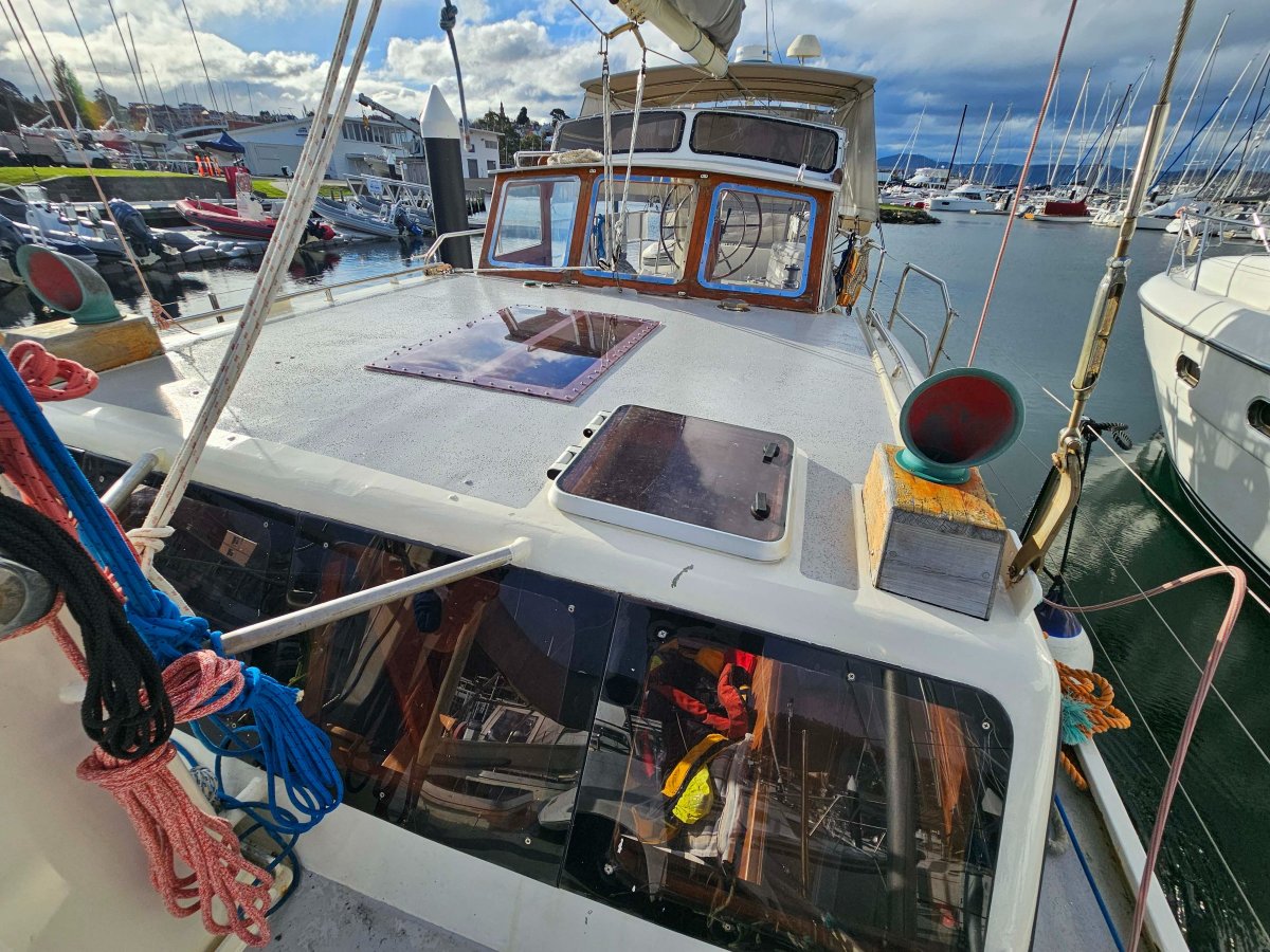 John Pugh 42 Pilot-house Cutter Golden Haze