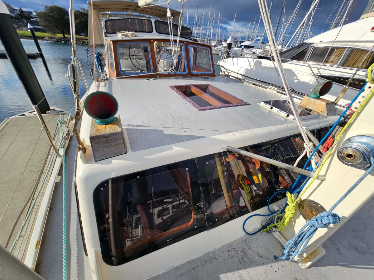 John Pugh 42 Pilot-house Cutter Golden Haze