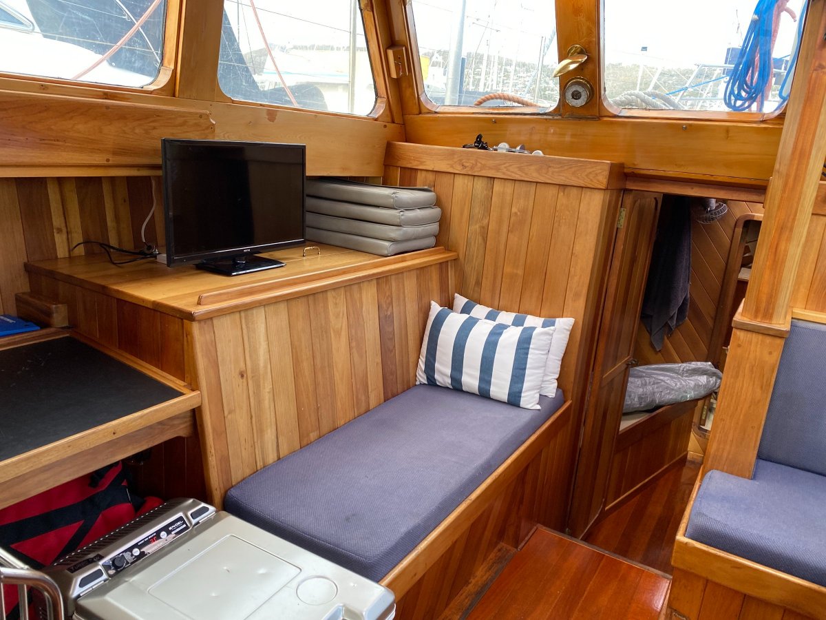 John Pugh 42 Pilot-house Cutter Golden Haze