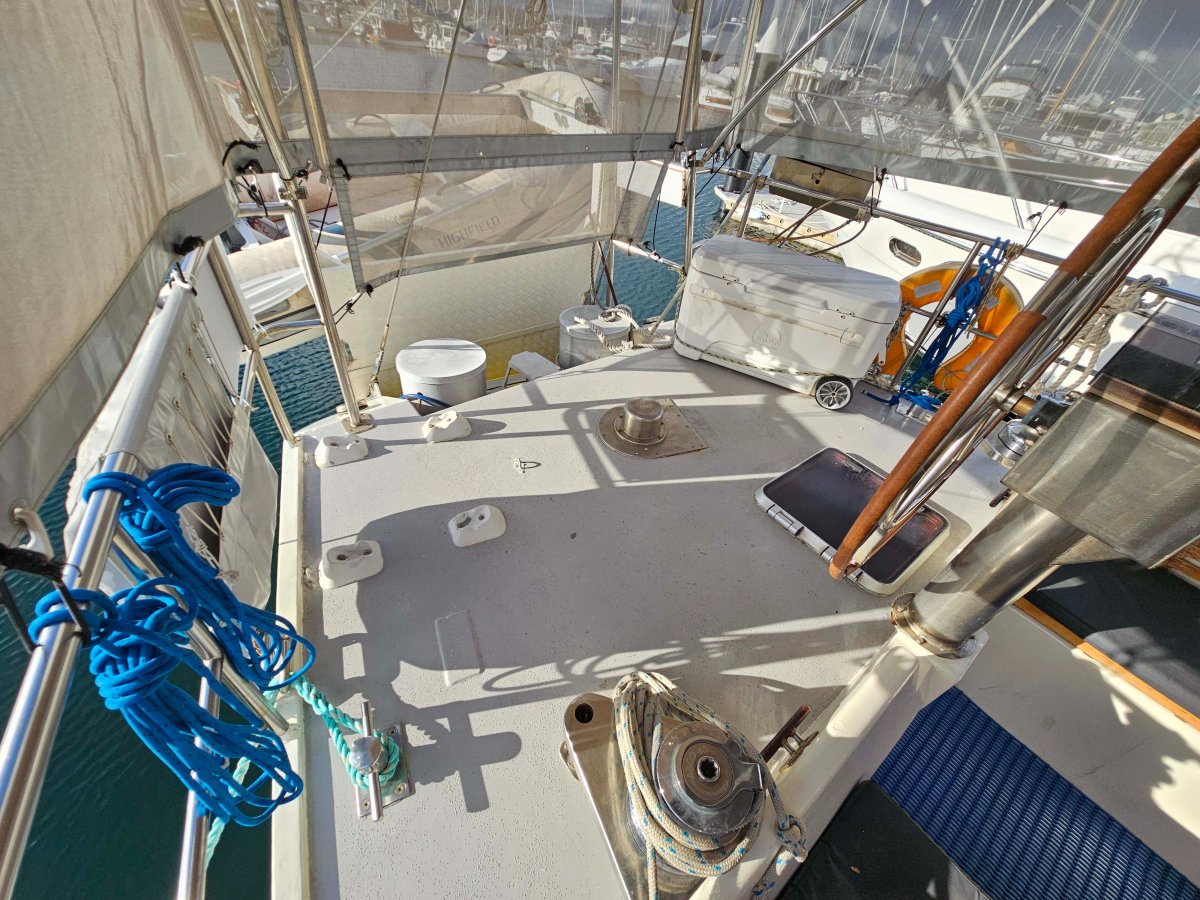 John Pugh 42 Pilot-house Cutter Golden Haze