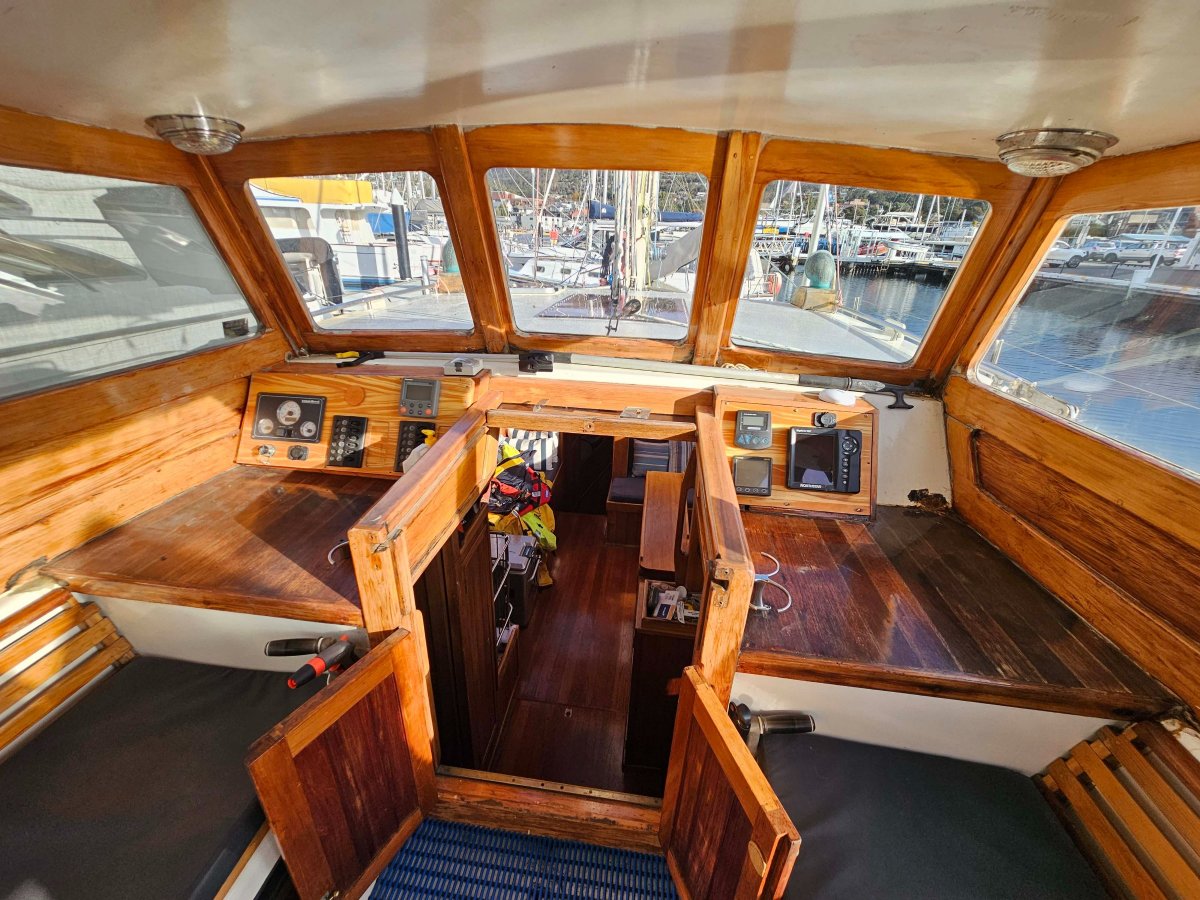 John Pugh 42 Pilot-house Cutter Golden Haze