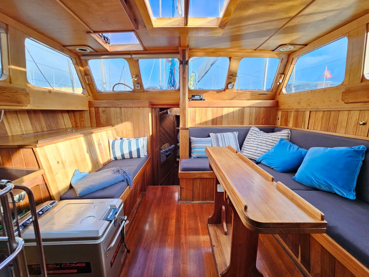John Pugh 42 Pilot-house Cutter Golden Haze