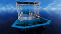 Sabrecraft Marine WBCR5900 - 5.9 m Catamaran Work Boat with Ramp
