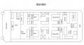 Islander, five bed, 2.5 bath Commercial Houseboat.
