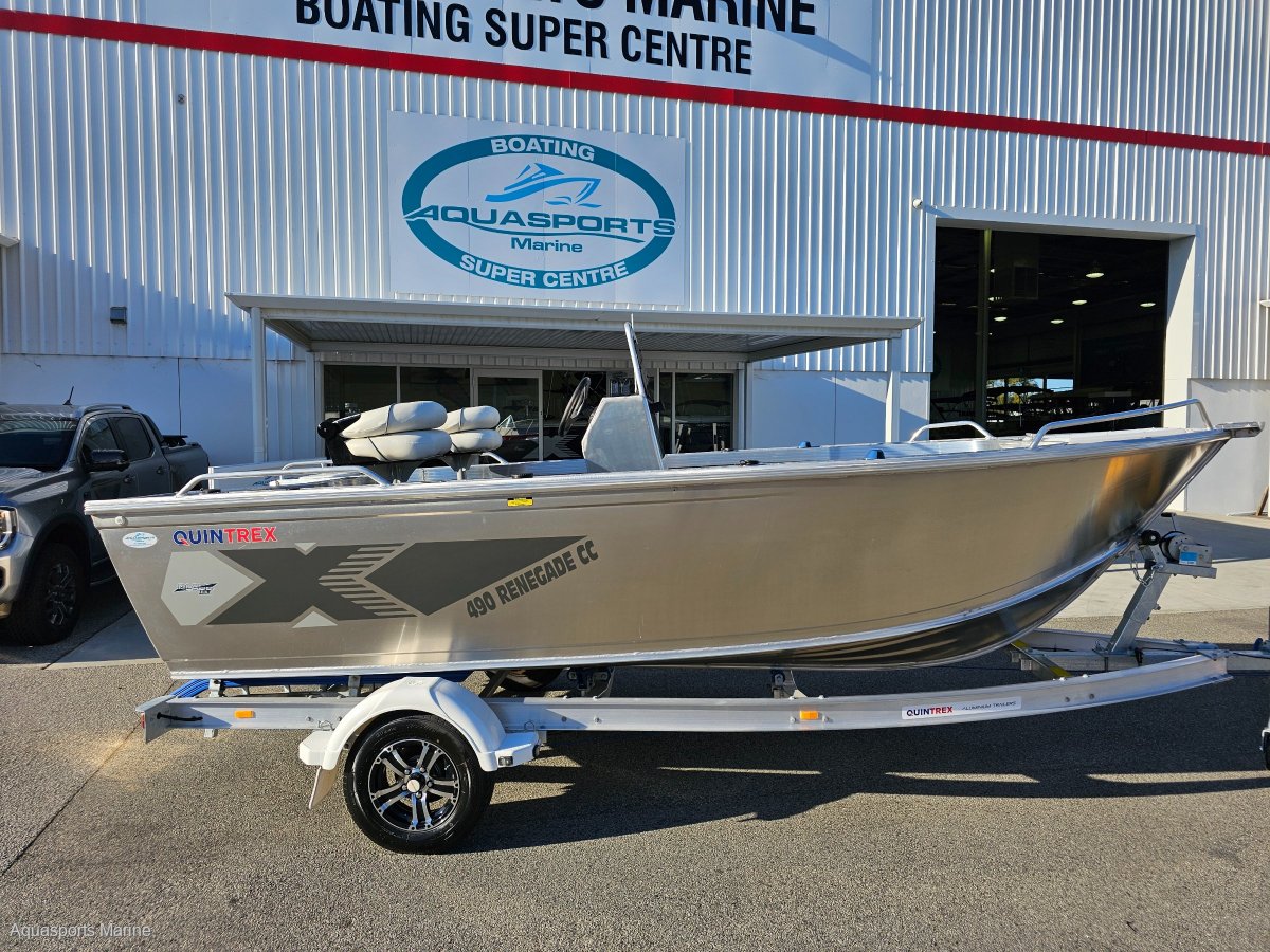 New Quintrex 490 Renegade Centre Console