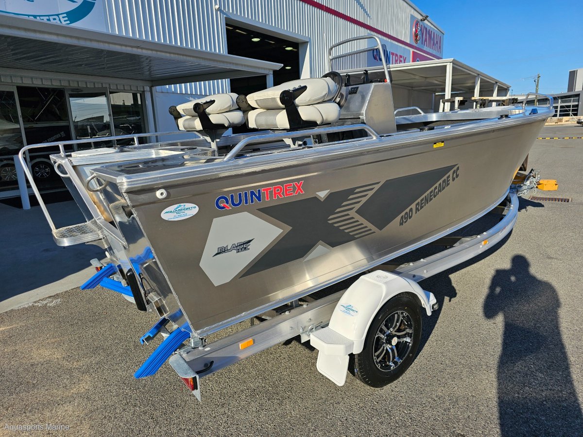 New Quintrex 490 Renegade Centre Console