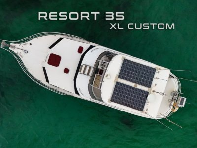 Resort XL Custom ~ Economical and capable displacement cruiser