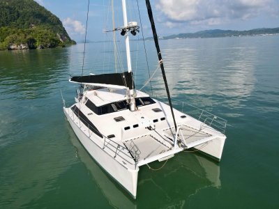 Perry 43 Catamaran for sale with Seaspray Yacht Sales Langkawi.