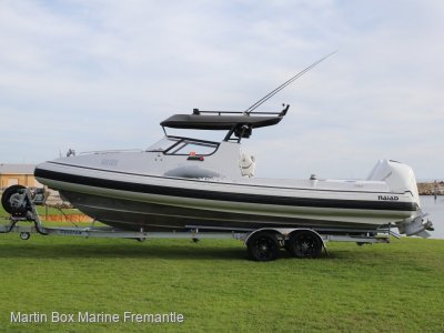 Naiad 8.5 RIB with Twin 300Hp Mercury Four Stroke Outboards
