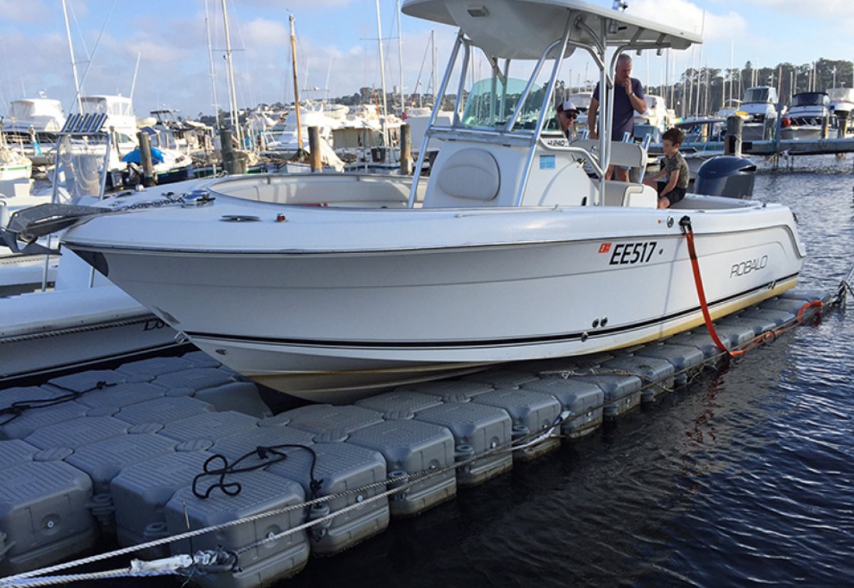 Universal Floating Drive On/Off Docks - Vessels up to 5000kgs