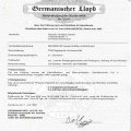 Bavaria 38 Exclusive Ocean Aft Cockpit:Survey Certificate