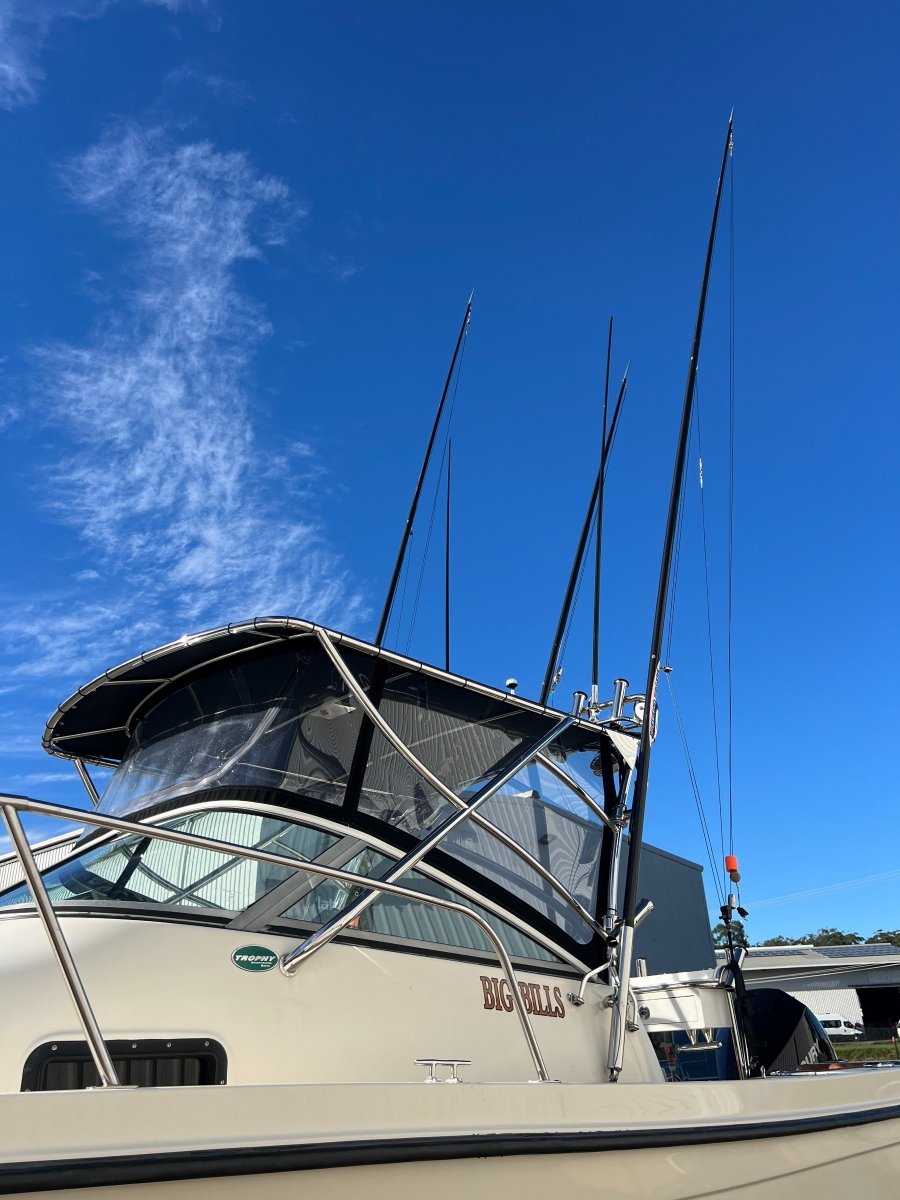 Trophy 2002 Walkaround Pro Model Custom Game Fisher Trailer Boats