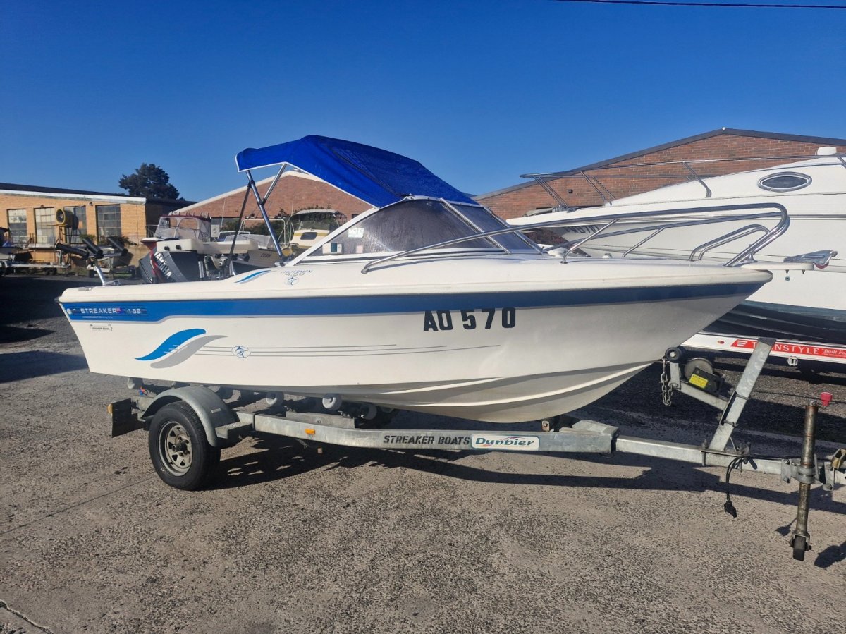 Streaker 4.58 Runabout Fisherman