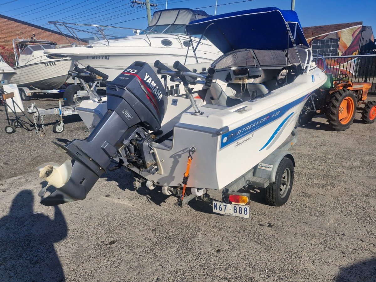 Streaker 4.58 Runabout Fisherman
