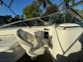 Four Winns Horizon 250 on trailer