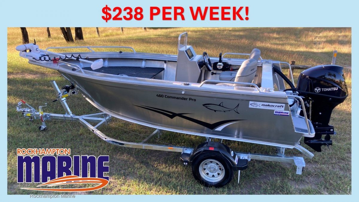 Makocraft 460 Commander Pro Side Console UNPAINTED B, M, T PACKAGE + OPTIONS!!!