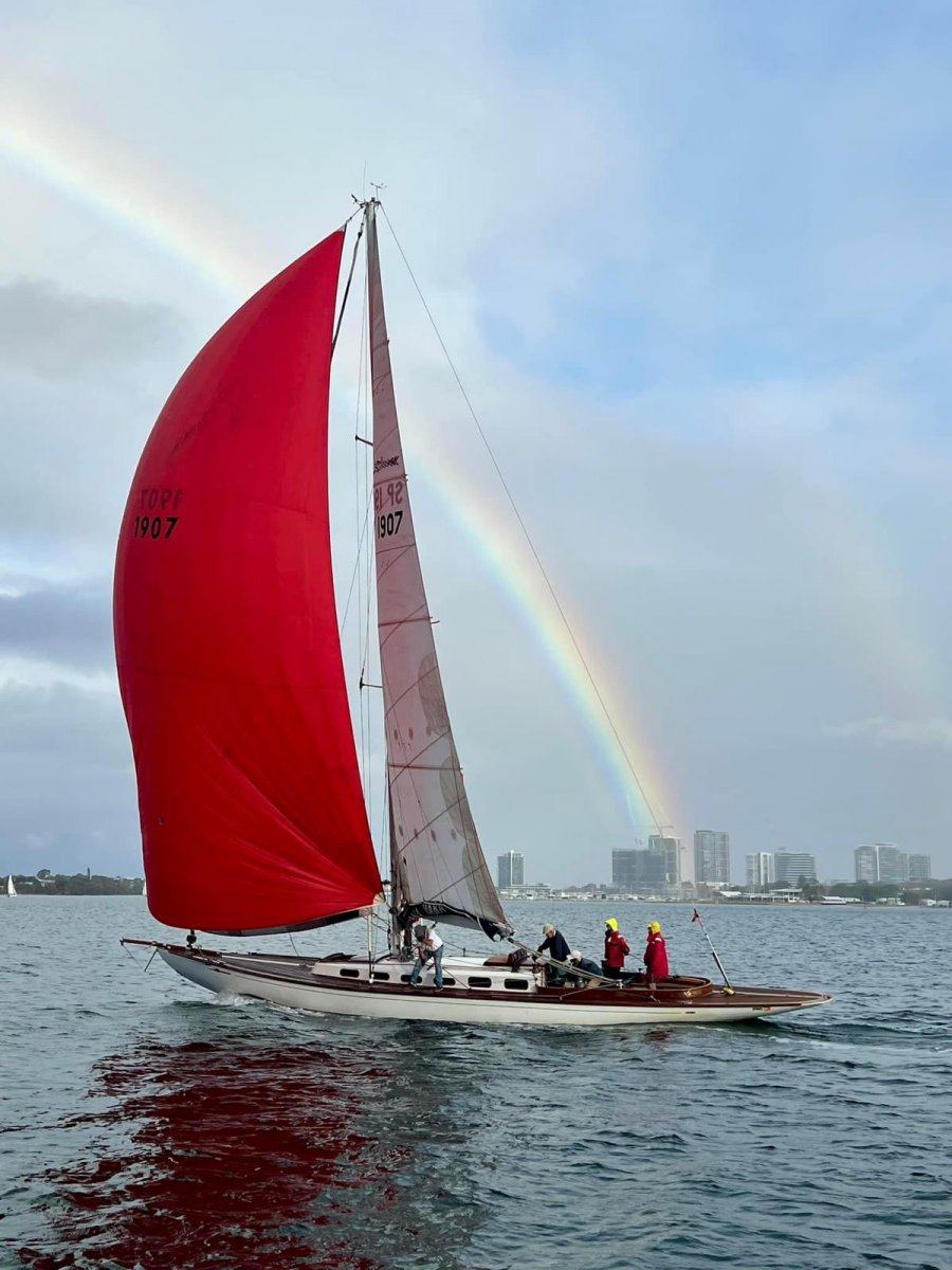 William Fife Classic Sloop Bermudan sail rig:A Pot of Gold
