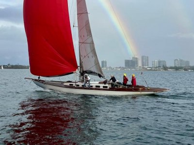 William Fife 36 Linear Rater Bermudan sail rig