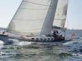 William Fife Classic Sloop Bermudan sail rig:under way