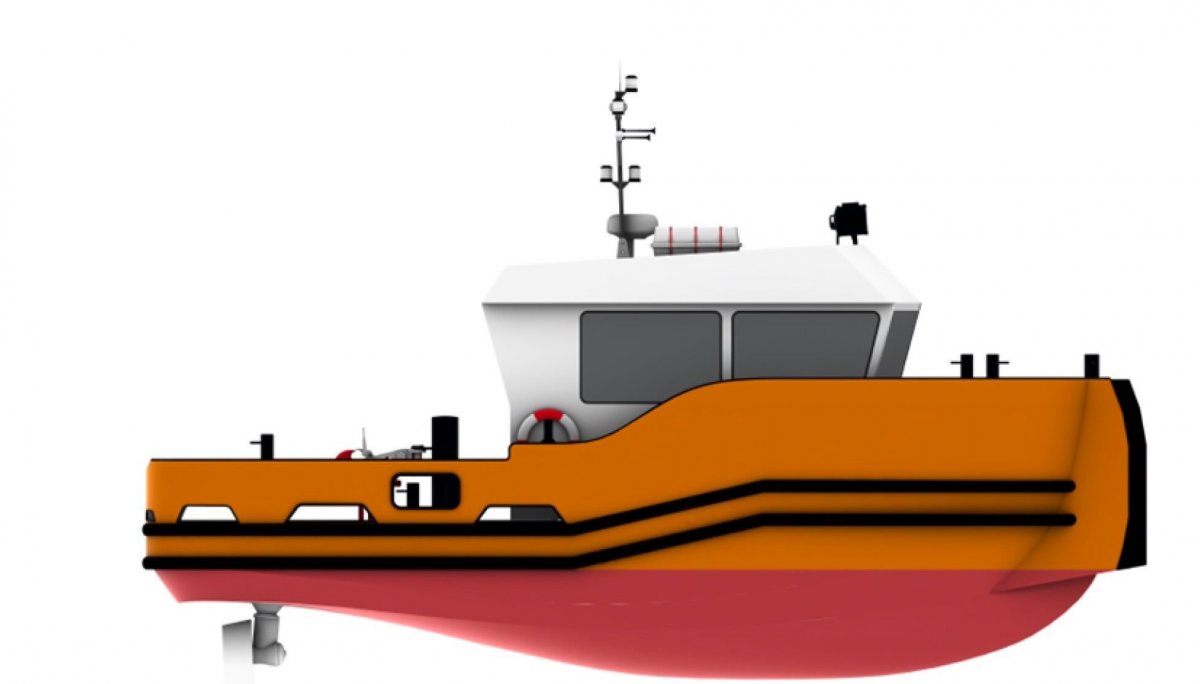 12.87m Workboat Azimuth Drive RTWB 1