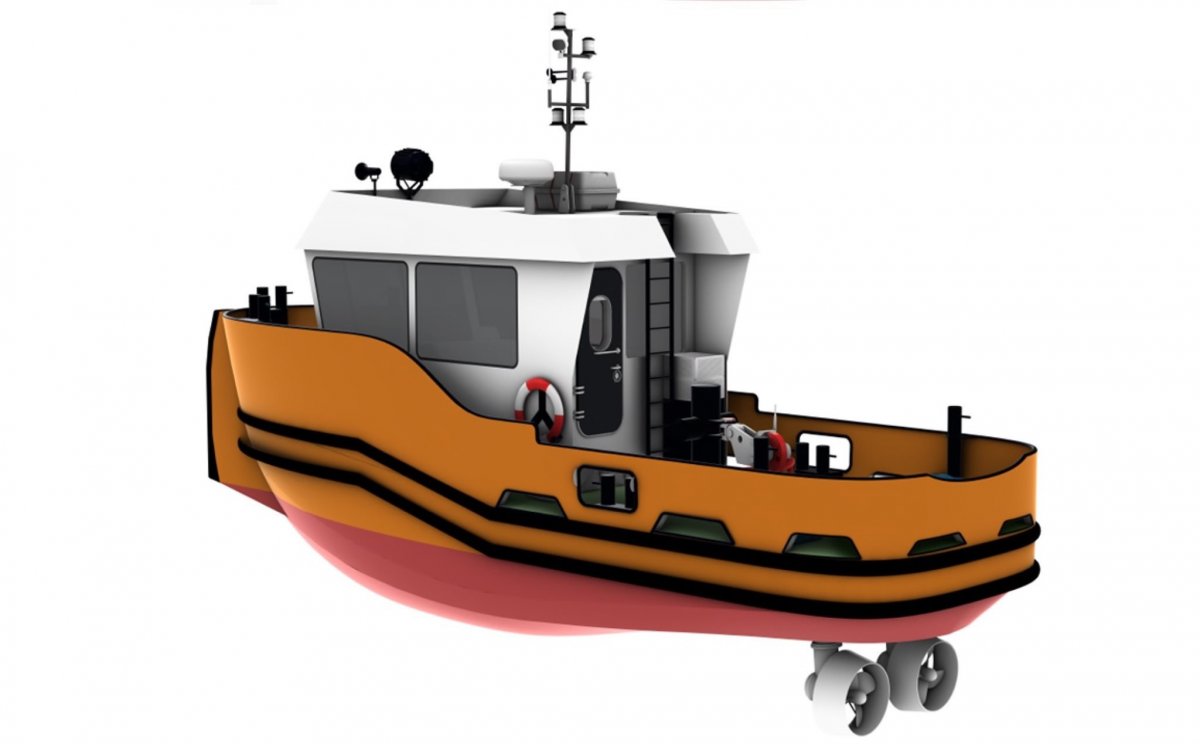 12.87m Workboat Azimuth Drive RTWB 1