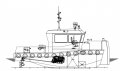 12.87m Workboat Azimuth Drive RTWB 1