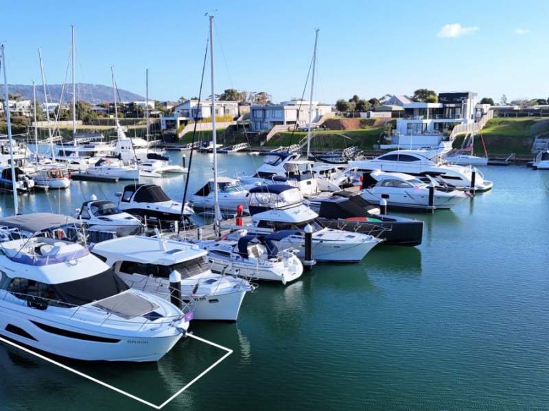 Here's your chance to own your own 13m Freehold Marina Berth