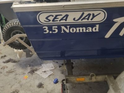 Sea Jay 3.50 Nomad Deployable Beach wheels