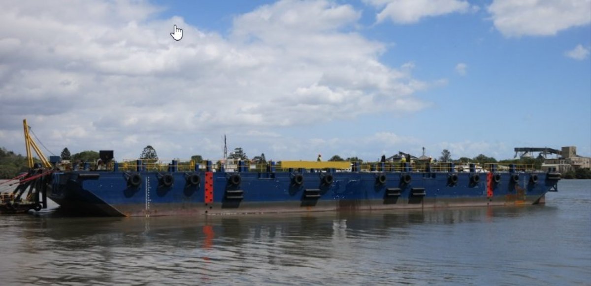 New Build 180ft Cargo Construction Barge