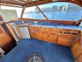 Ward 38 Cabin Cruiser " Twin Helm and Twin Diesel shaft ":Saloon with Starboard Galley